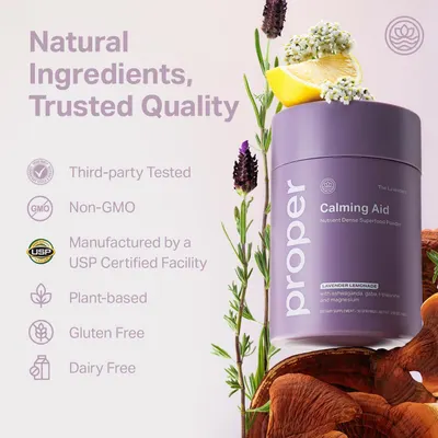 Highlights multiple features and benefits of the product, such as its natural and high-quality ingredients, third-party testing, certifications, and dietary accommodations, to build trust and appeal…
