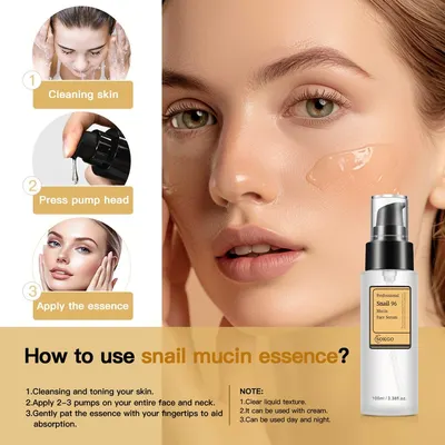 Secondary Images for Amazon.com: Professional Snail Mucin Serum