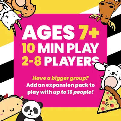 Secondary Images for Amazon.com: Taco Cat Goat Cheese Pizza : Toys & Games