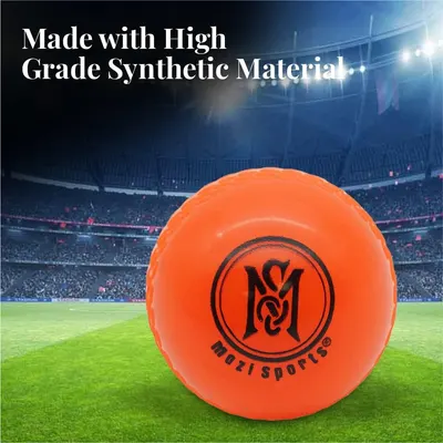 Secondary Images for Mozi Sports Windball Soft Cricket Balls-Durable Realistic Bounce & Swing-Cricket…