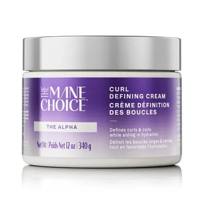 Secondary Images for Amazon.com: The Mane Choice The Alpha Curly As Can Be Curl Defining Cream