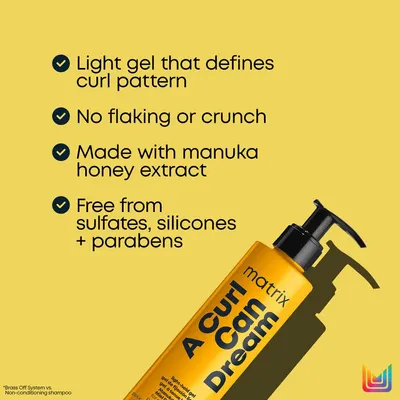 Secondary Images for Amazon.com: Matrix A Curl Can Dream Light Hold Gel