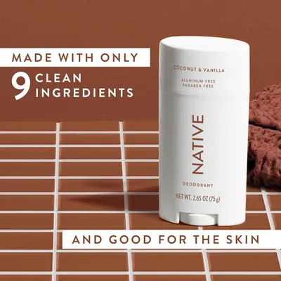 Secondary Images for Amazon.com : Native Deodorant Contains Naturally Derived Ingredients