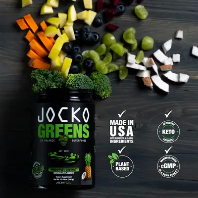 Secondary Images for Amazon.com: Jocko Fuel Daily Greens Powder