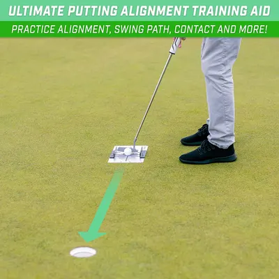 Secondary Images for Amazon.com : GoSports Golf Putting Alignment Stencil and Gate Set