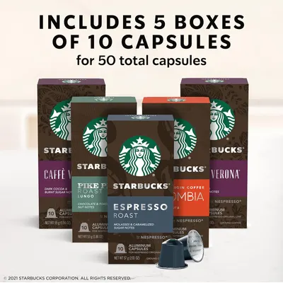 Secondary Images for Amazon.com: Starbucks by Nespresso Original Line