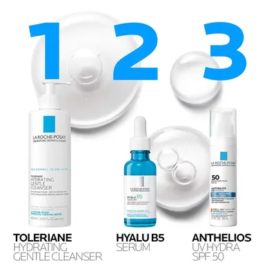 Secondary Images for Amazon.com: La Roche-Posay Hyalu B5 Pure Hyaluronic Acid Serum for Face