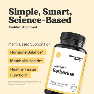 Secondary Images for Amazon.com: Berberine Supplement 1500mg