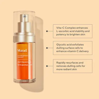 Secondary Images for Amazon.com: Murad Vita-C Glycolic Serum