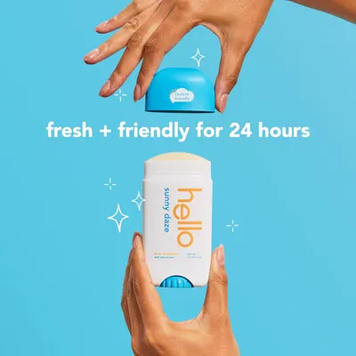 Secondary Images for Amazon.com : hello Sunny Daze Aluminum Free Deodorant for Women and Men with Shea Butter