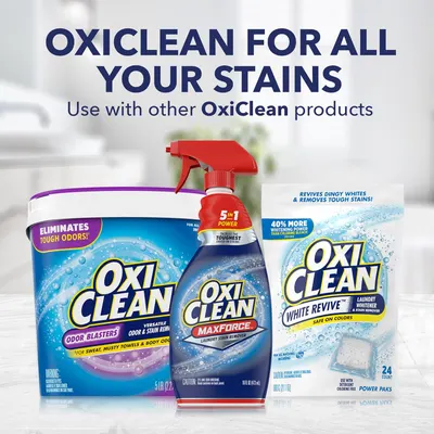 Secondary Images for Amazon.com: OxiClean Max Force Laundry Stain Remover Spray