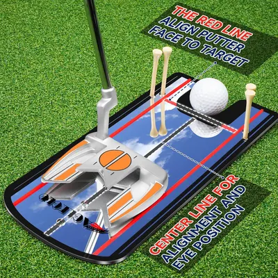 Secondary Images for Amazon.com : prowithlin Golf Putting Mirror