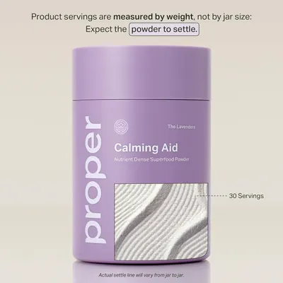 Communicates the number of servings contained in the product to help customers understand the quantity and value.