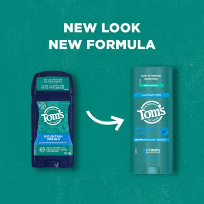 Secondary Images for Amazon.com : Tom’s of Maine Mountain Spring Natural Deodorant for Men and Women
