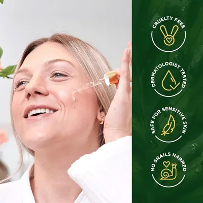 Secondary Images for Amazon.com: Tree of Life Beauty 99% Snail Mucin Serum