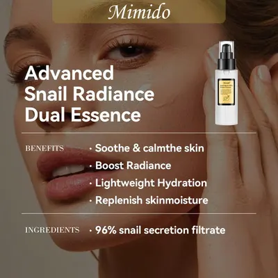 Secondary Images for Amazon.com: Snail Mucin Serum 96% Snail Secretion Filtrate
