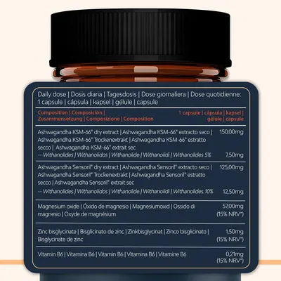 Secondary Images for Ashwagandha KSM-66 con Sensoril (15-20% Withanolidos)