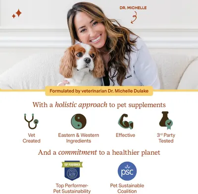 Secondary Images for Amazon.com: Fera Pet Organics Probiotics for Dogs & Cats
