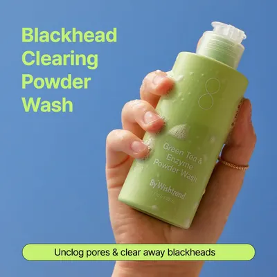 Secondary Images for Amazon.com: BY WISHTREND Green Tea & Enzyme Powder Face Wash