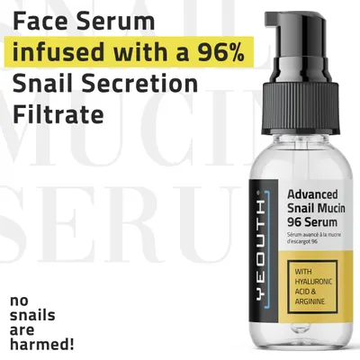 Secondary Images for Amazon.com: YEOUTH Snail Mucin Serum for Face