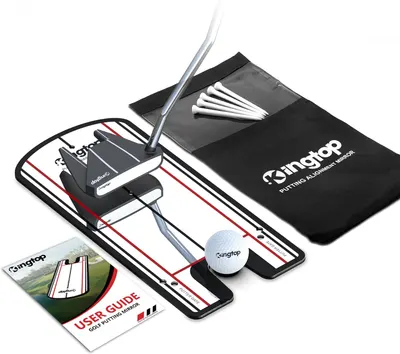 Secondary Images for Amazon.com : KINGTOP Classic Golf Putting Mirror