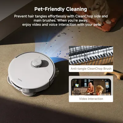 Secondary Images for Amazon.com: Mova P50 Pro Ultra Robot Vacuum with Removable & Liftable Mop