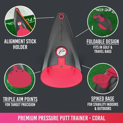 Secondary Images for Amazon.com : PuttOut Premium Pressure Putt Trainer