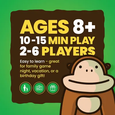 Secondary Images for Amazon.com: 800 Pound Gorilla Board Game by Taco Cat Goat Cheese Pizza
