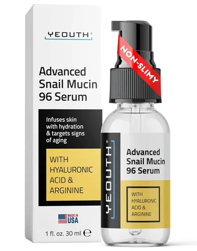 Secondary Images for Amazon.com: YEOUTH Snail Mucin Serum for Face
