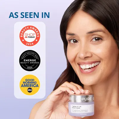 Secondary Images for Amazon.com: goPure Tighten & Lift Neck Firming Cream