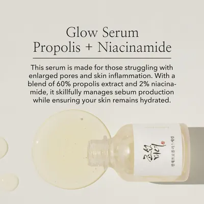 Secondary Images for Amazon.com: Beauty of Joseon Glow Serum Propolis and Niacinamide Hydrating Facial…