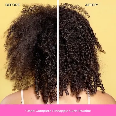 Secondary Images for Amazon.com: Pacifica Pineapple Swirl Curl Defining Cream for Curly Hair 4 oz