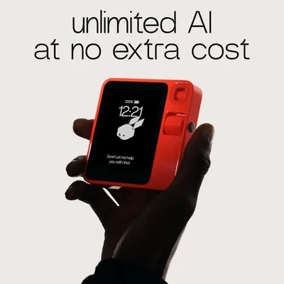 Secondary Images for Amazon.com: rabbit r1 Voice-Activated AI Assistant Device