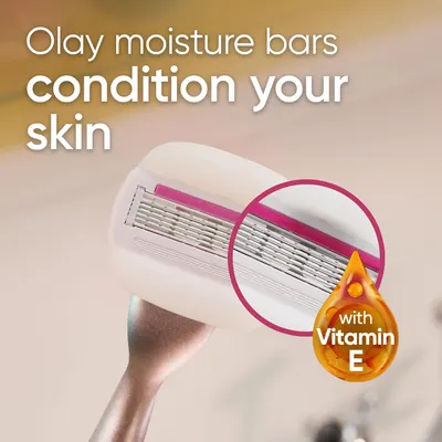 Secondary Images for Amazon.com: Gillette Venus Comfortglide plus Olay Sugarberry Women's Razor with Rose…