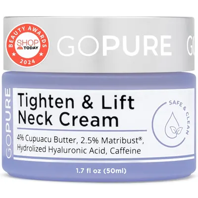 Secondary Images for Amazon.com: goPure Tighten & Lift Neck Firming Cream