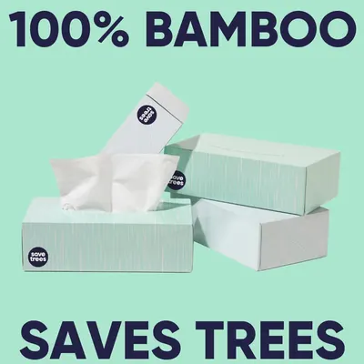 Secondary Images for Bamboo Facial Tissues