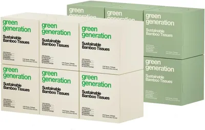 Secondary Images for Bamboo Facial Tissues