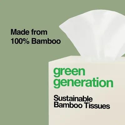 Secondary Images for Bamboo Facial Tissues