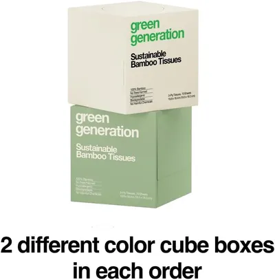 Secondary Images for Bamboo Facial Tissues