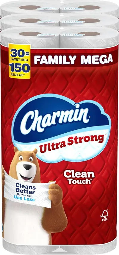 Secondary Images for Charmin Ultra Strong Clean Touch Toilet Paper
