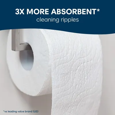Secondary Images for Cottonelle Ultra Comfort Toilet Paper with Cushiony CleaningRipples Texture