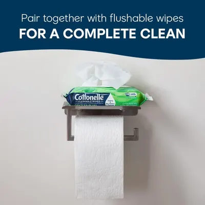 Secondary Images for Cottonelle Ultra Comfort Toilet Paper with Cushiony CleaningRipples Texture
