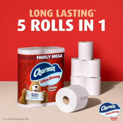 Secondary Images for Charmin Ultra Strong Clean Touch Toilet Paper