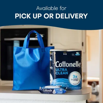 Secondary Images for Cottonelle Ultra Clean Toilet Paper with Active CleaningRipples Texture