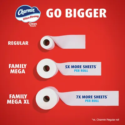 Secondary Images for Charmin Ultra Strong Clean Touch Toilet Paper