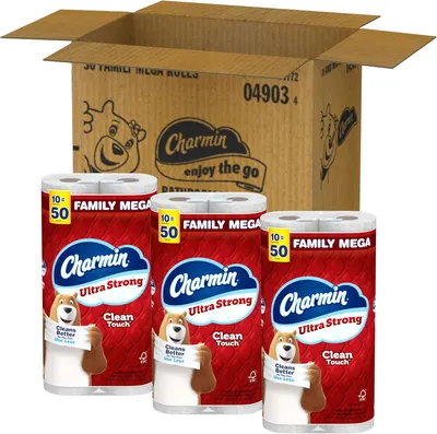 Secondary Images for Charmin Ultra Strong Clean Touch Toilet Paper