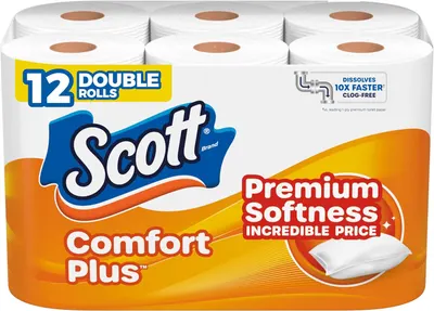 Secondary Images for Scott ComfortPlus Toilet Paper