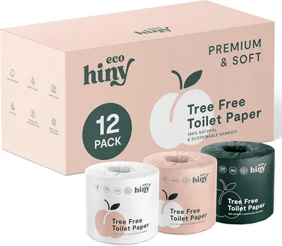 Secondary Images for ecoHiny Premium & Soft Bamboo Toilet Paper