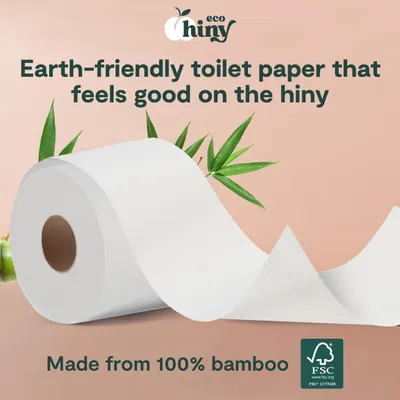Secondary Images for ecoHiny Premium & Soft Bamboo Toilet Paper