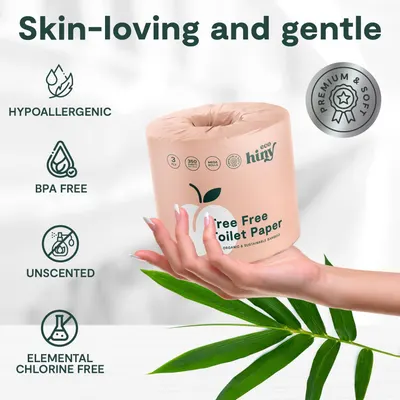 Secondary Images for ecoHiny Premium & Soft Bamboo Toilet Paper